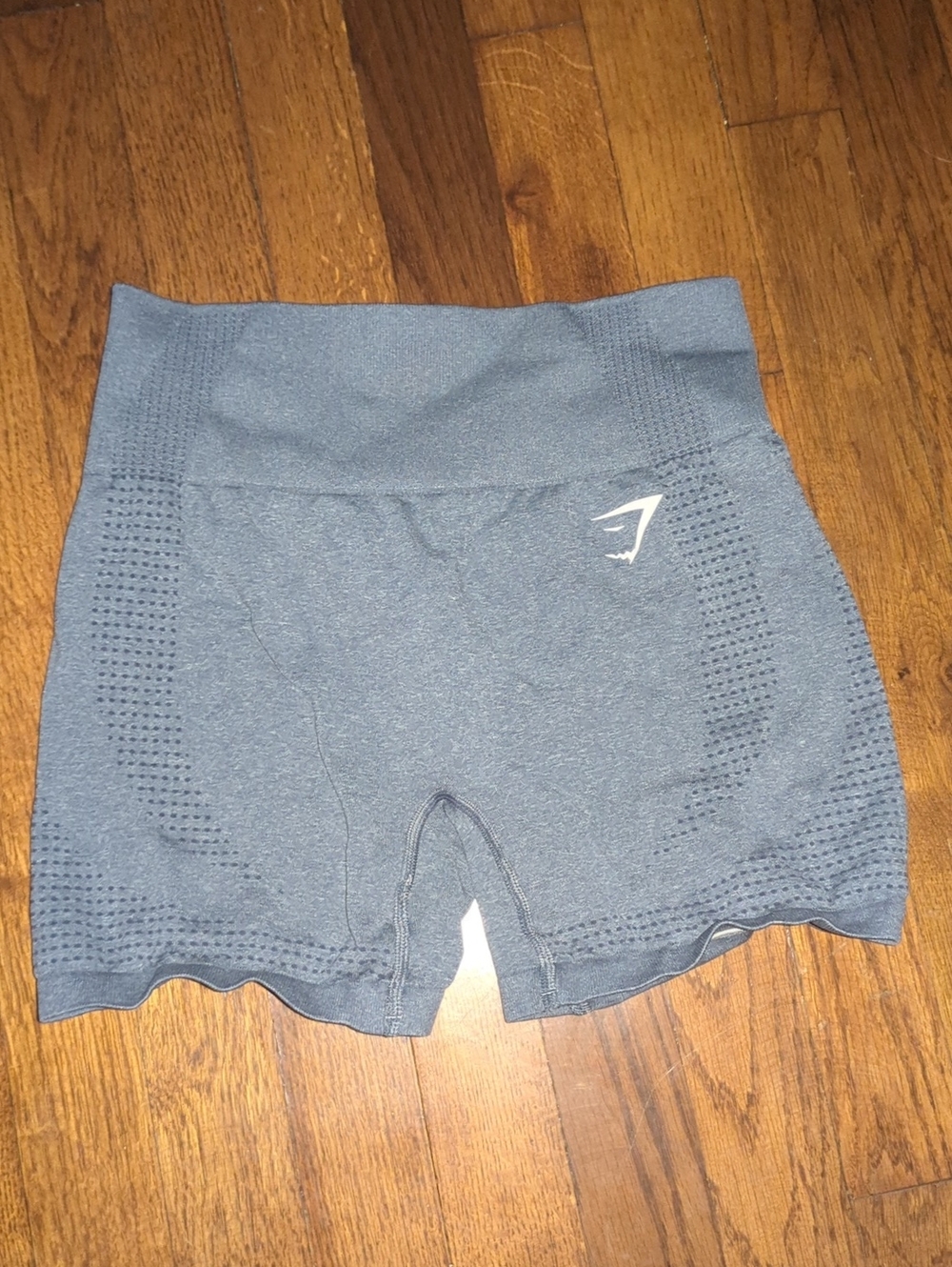 Heather blue gymshark shorts